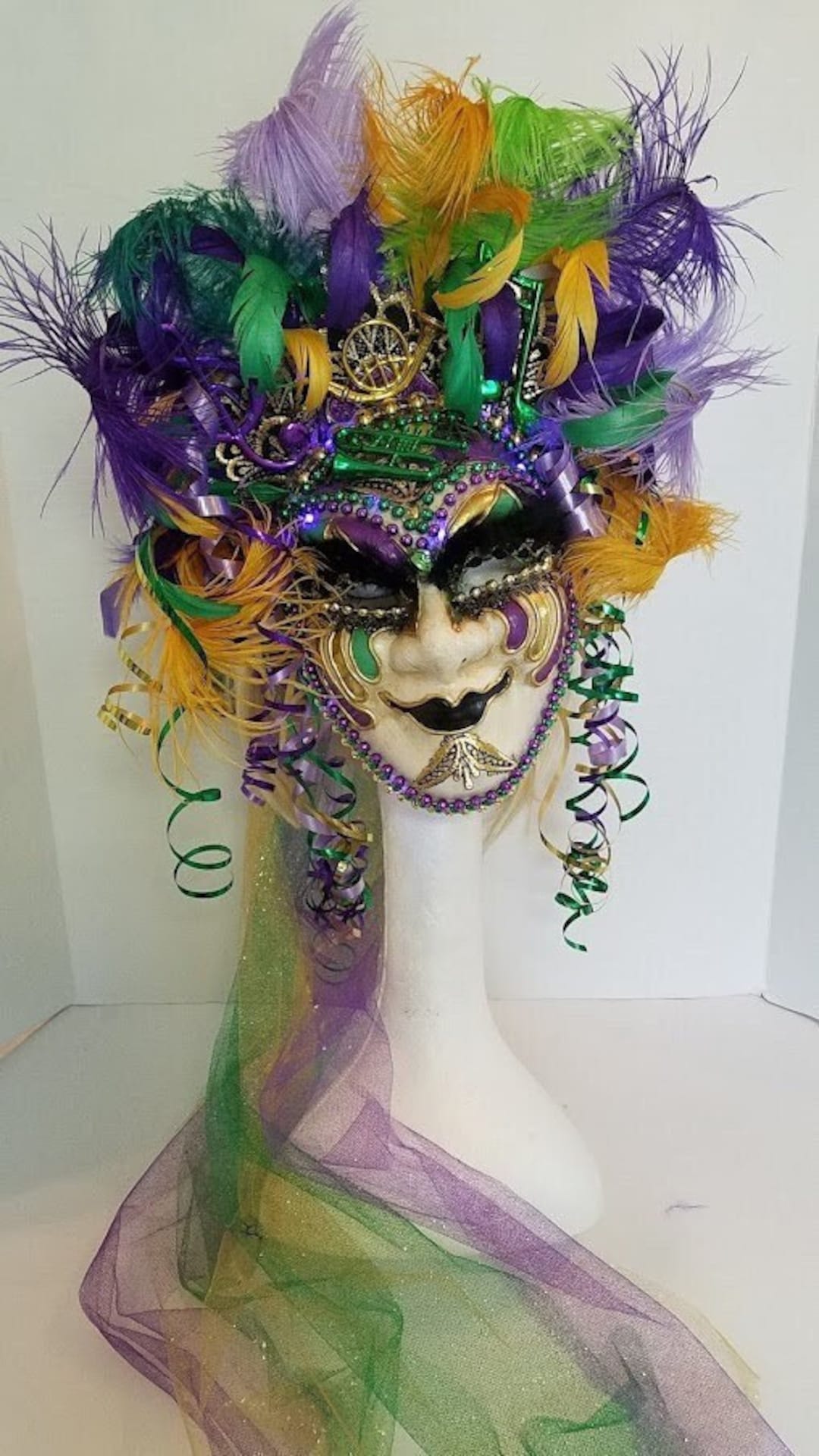 Lighted Masquerade Mask Lighted Mask Lighted Mask Masquerade Mask Mardi