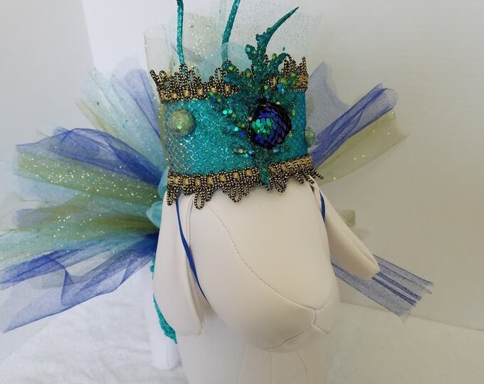 Dog Mermaid Costume Dog Fish Costume Dog Nautical Costume Dog Halloween