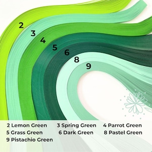 3mm Quality Quilling Paper Strips – 100 Strips per Pack | 50+ Colour Options | Paper Craft Supply