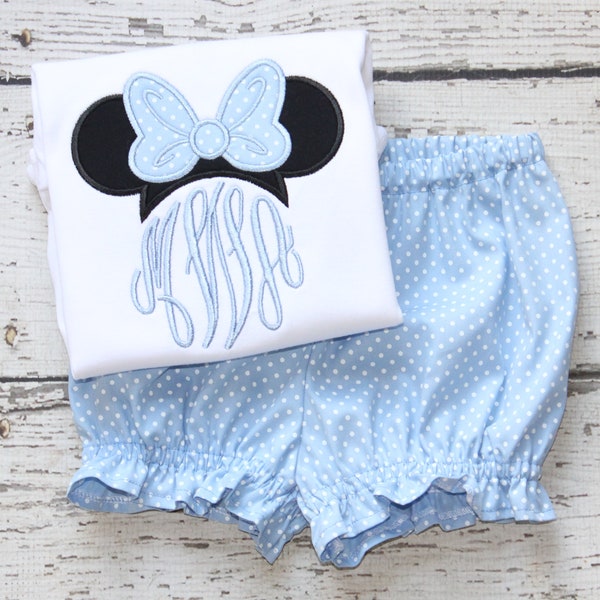 Minnie Ears Bloomer Set by Trotter Street Kids main image 0