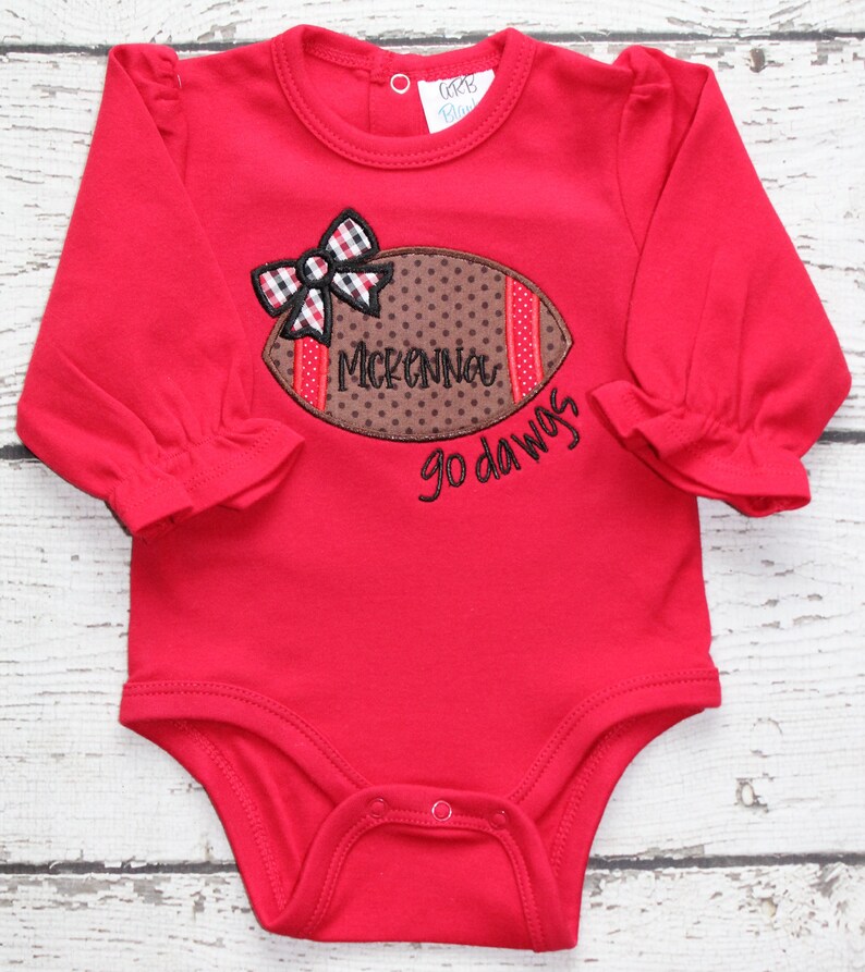 Monogrammed Shirt UGA Shirt UGA Baby Outfit Etsy