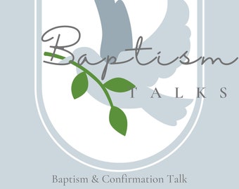 LDS Primary Come Follow Me Baptism AND Confirmation Talk, It's Great to be 8, Eight, Baptism Talk, Short talk on Baptism, Confirmation Talk