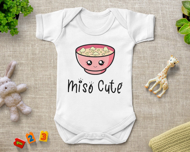 Miso Cute Onesie® Baby Shower Gift Baby Boy Clothes Etsy