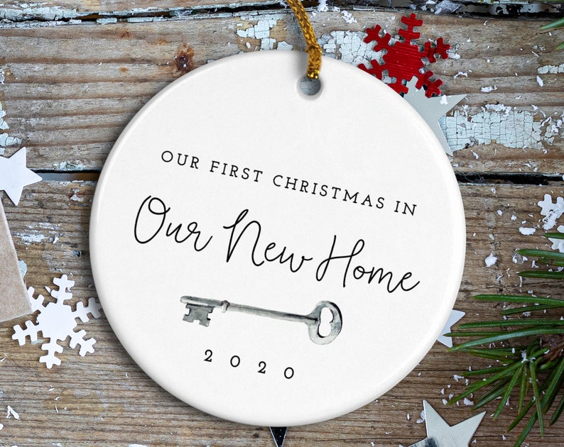 Personalized New Home Ornament New Home Christmas Ornament Etsy