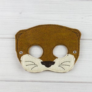 Otter Mask (MA014) I Kid&#39;s Mask, Adult, Preschooler Mask, Dress-Up, Party Favors, Birthday Party, Halloween Costume, Pretend Play