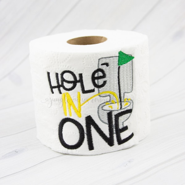 Hole In One Toilet Paper (TP009)  I Unique Gift, Toilet Paper Gag Gift, Golf Lover Gift, Father's Day Gift, Gift For Him