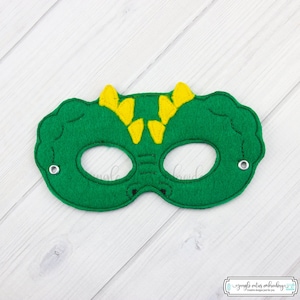 Alligator  Mask (M137) I Kid&#39;s Mask, Dress-Up, Party Favors, Birthday Party, Halloween Costume, Pretend Play,  Felt Mask