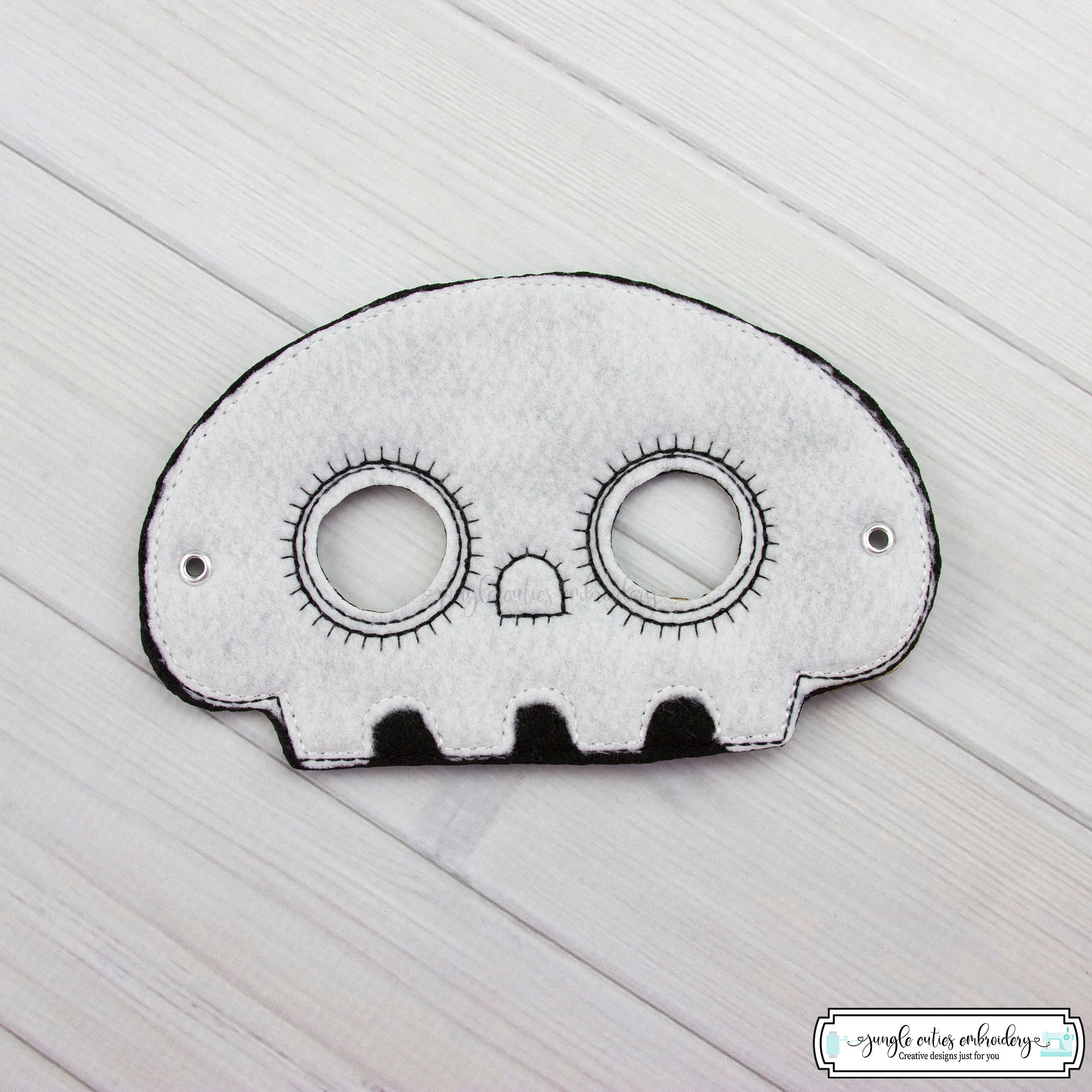 Skeleton Mask for Kids Etsy