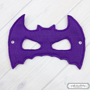 Bat  Mask (M142) I Kid&#39;s Mask, Dress-Up, Party Favors, Birthday Party, Halloween Costume, Pretend Play,  Felt Mask