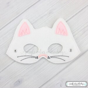 Cat  Mask (M170) I Kid&#39;s Mask, Dress-Up, Party Favors, Birthday Party, Halloween Costume, Pretend Play,  Felt Mask