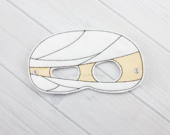 Mummy  Mask (M243) I Kid's Mask, Dress-Up, Party Favors, Birthday Party, Halloween Costume, Pretend Play,  Felt Mask