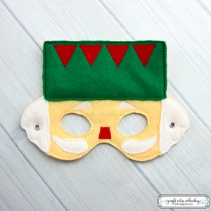 Nutcracker  Mask (M256) I Kid&#39;s Mask, Dress-Up, Party Favors, Birthday Party, Halloween Costume, Pretend Play,  Felt Mask