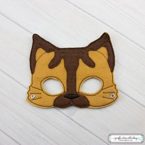 Cat  Mask (M242) I Kid&#39;s Mask, Dress-Up, Party Favors, Birthday Party, Halloween Costume, Pretend Play,  Felt Mask
