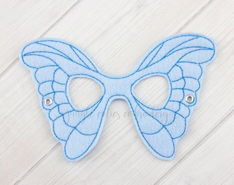 Butterfly  Mask (M146) I Kid's Mask, Dress-Up, Party Favors, Birthday Party, Halloween Costume, Pretend Play,  Felt Mask