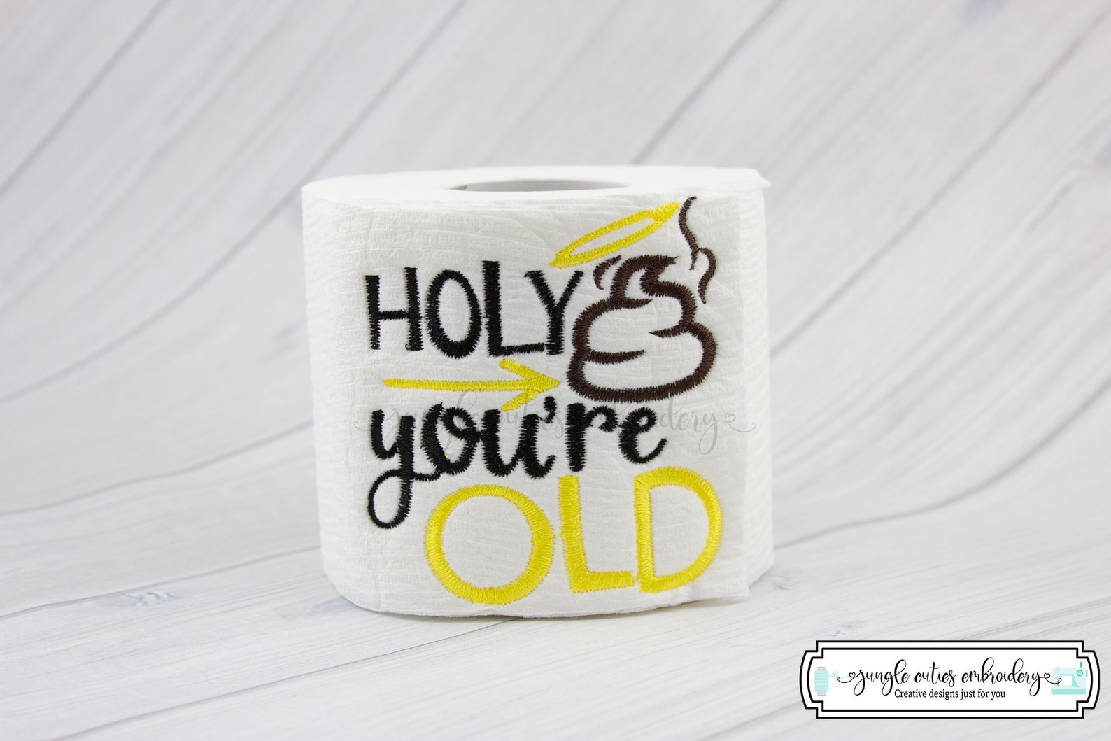 Holy Shit You're Old Toilet Paper TP018 I Birthday Gag - Etsy