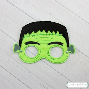 Frankenstein  Mask (M205) I Kid's Mask, Dress-Up, Party Favors, Birthday Party, Halloween Costume, Pretend Play,  Felt Mask
