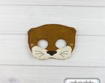 Otter Mask (MA014) I Kid's Mask, Adult, Preschooler Mask, Dress-Up, Party Favors, Birthday Party, Halloween Costume, Pretend Play