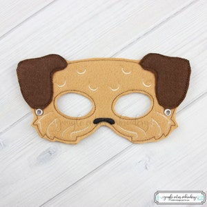 Airedale Dog  Mask (M181) I Kid&#39;s Mask, Dress-Up, Party Favors, Birthday Party, Halloween Costume, Pretend Play,  Felt Mask