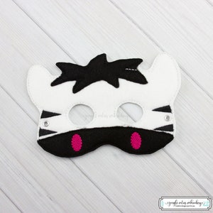 Zebra  Mask (M246) I Kid&#39;s Mask, Dress-Up, Party Favors, Birthday Party, Halloween Costume, Pretend Play,  Felt Mask