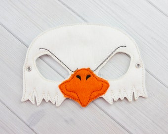 Eagle  Mask (M230) I Kid's Mask, Dress-Up, Party Favors, Birthday Party, Halloween Costume, Pretend Play,  Felt Mask