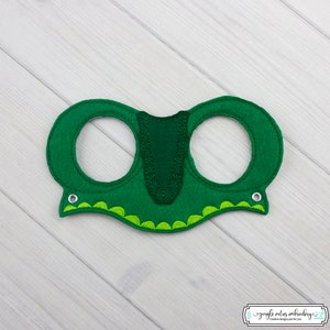 Lizard  Mask (M209) I Kid&#39;s Mask, Dress-Up, Party Favors, Birthday Party, Halloween Costume, Pretend Play,  Felt Mask