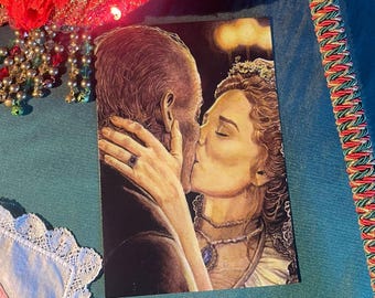 Phantom Tarot A6 Card - Queen of Cups