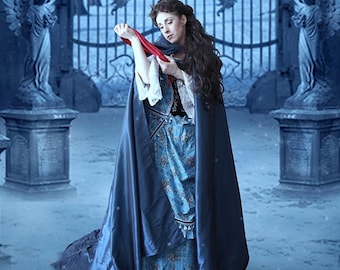 Christine Wishing Gown Costume | Phantom of the Opera Inspired | Blue Musical Dress | Custom Made Stage Gown | Made to Measure
