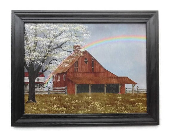 Billy Jacobs Summers End Barn Art Print 24 x 18