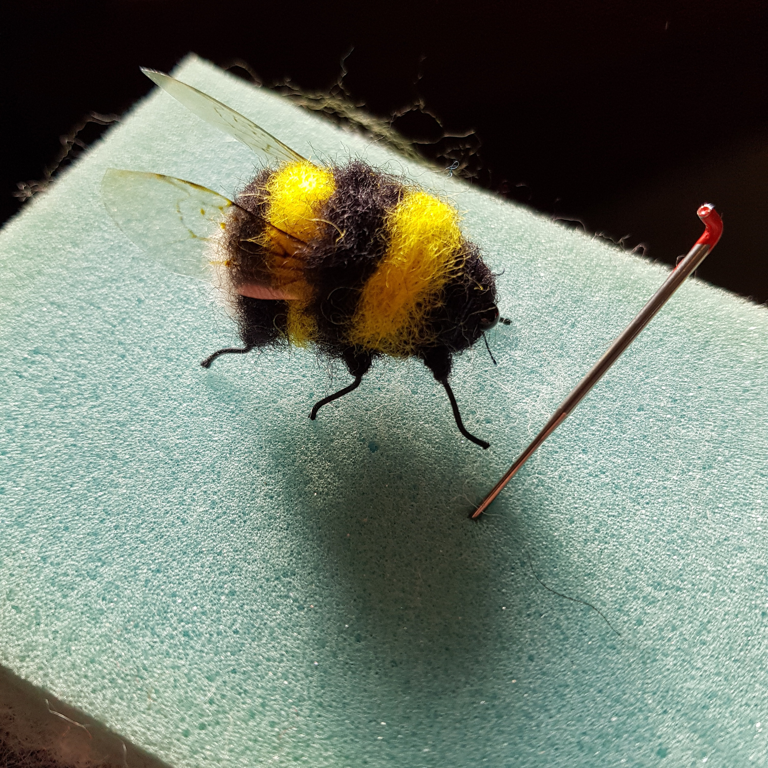 Bumble Bee On Flower