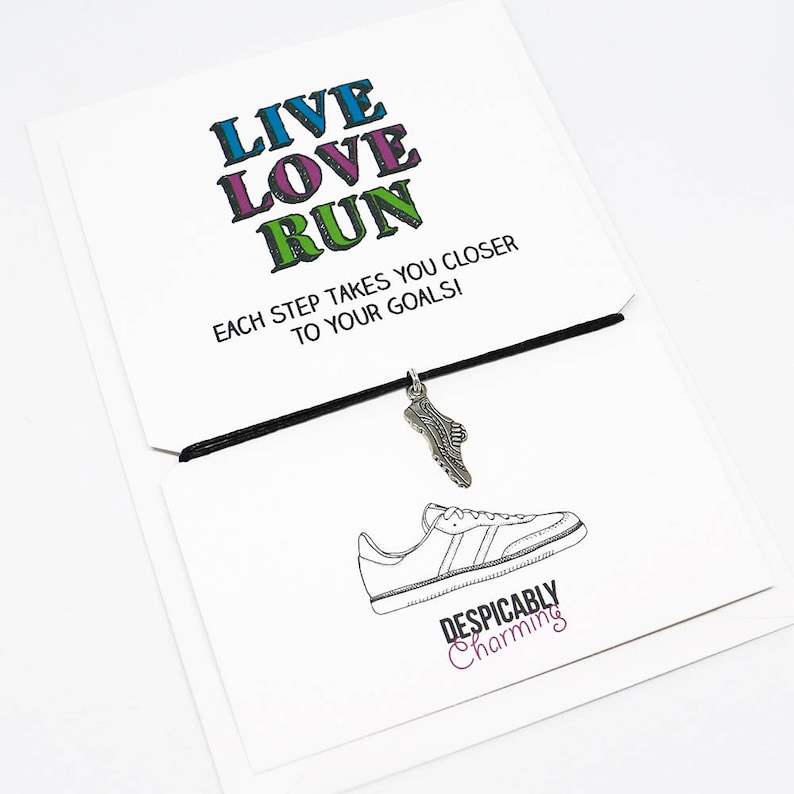 Running Gifts for Women Personalised Running bracelet Live Etsy