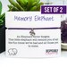 Set of 2 Memory Elephant Friendship Bracelet, Best Friend Gift, Matching Bracelets, Long Distance Hug, One for you one for me, BFF Gift