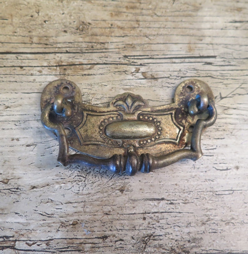 Antique Edwardian Drawer Pull Edwardian Drawer Handle Early Etsy