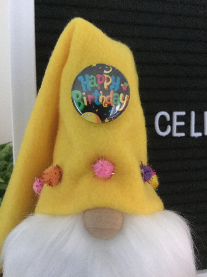 Download Happy Birthday Gnome Birthday Gnome Celebrations Gnome | Etsy