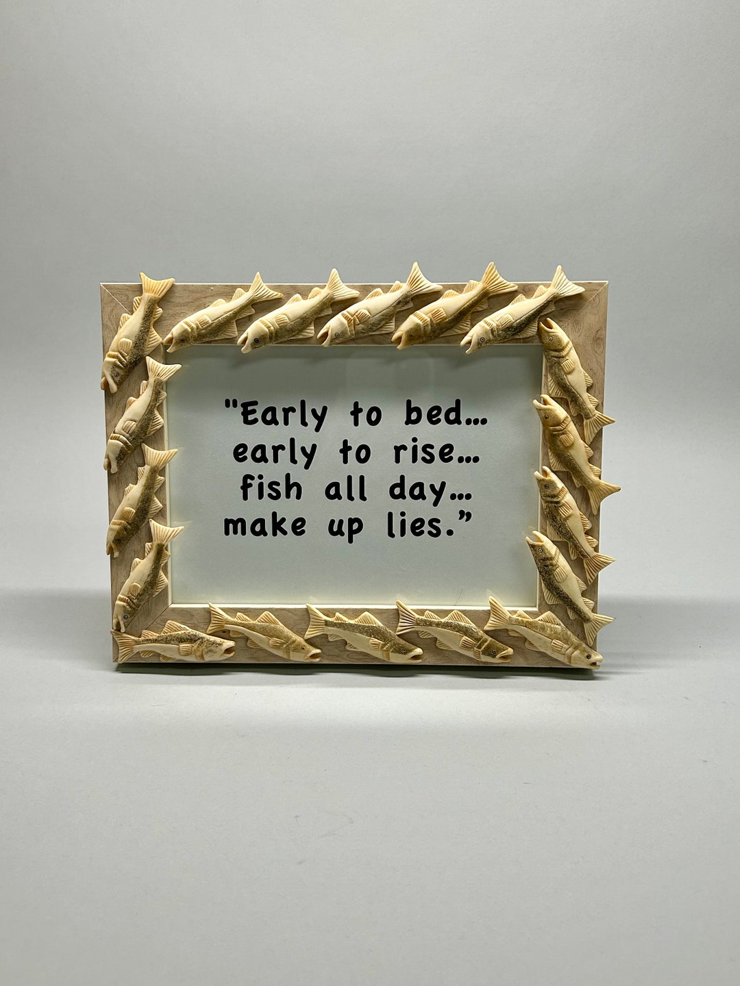 Let's Go Fishing Photo Frame - Etsy