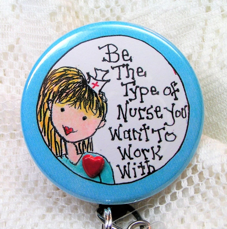 Sweetheart nurse on selection of badge holders,great gift for your favorite nurse,id badge reel for RNLPN,id badge clip for nurse