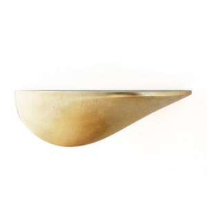Wall shelf large gold