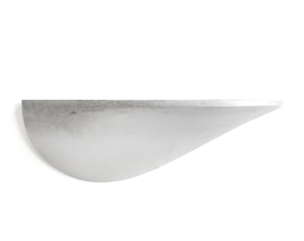 Wall Shelf Concrete Light Gray Large