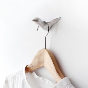 Silver bird Wall decoration