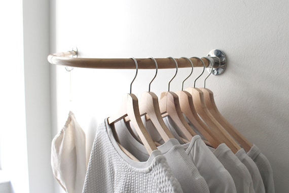 Curved clothes rail sale