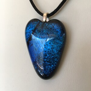 Pendant on silver plated finding