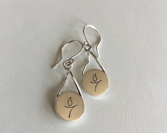 infinity —UU Chalice Earrings