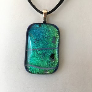 Pendant on silver plated finding