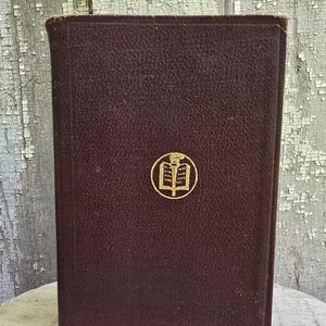 Antique 1890s The Life of Christ by Frederic W. Farrar, Leather Bound Softcover Christian Book, Victorian Religious Literature