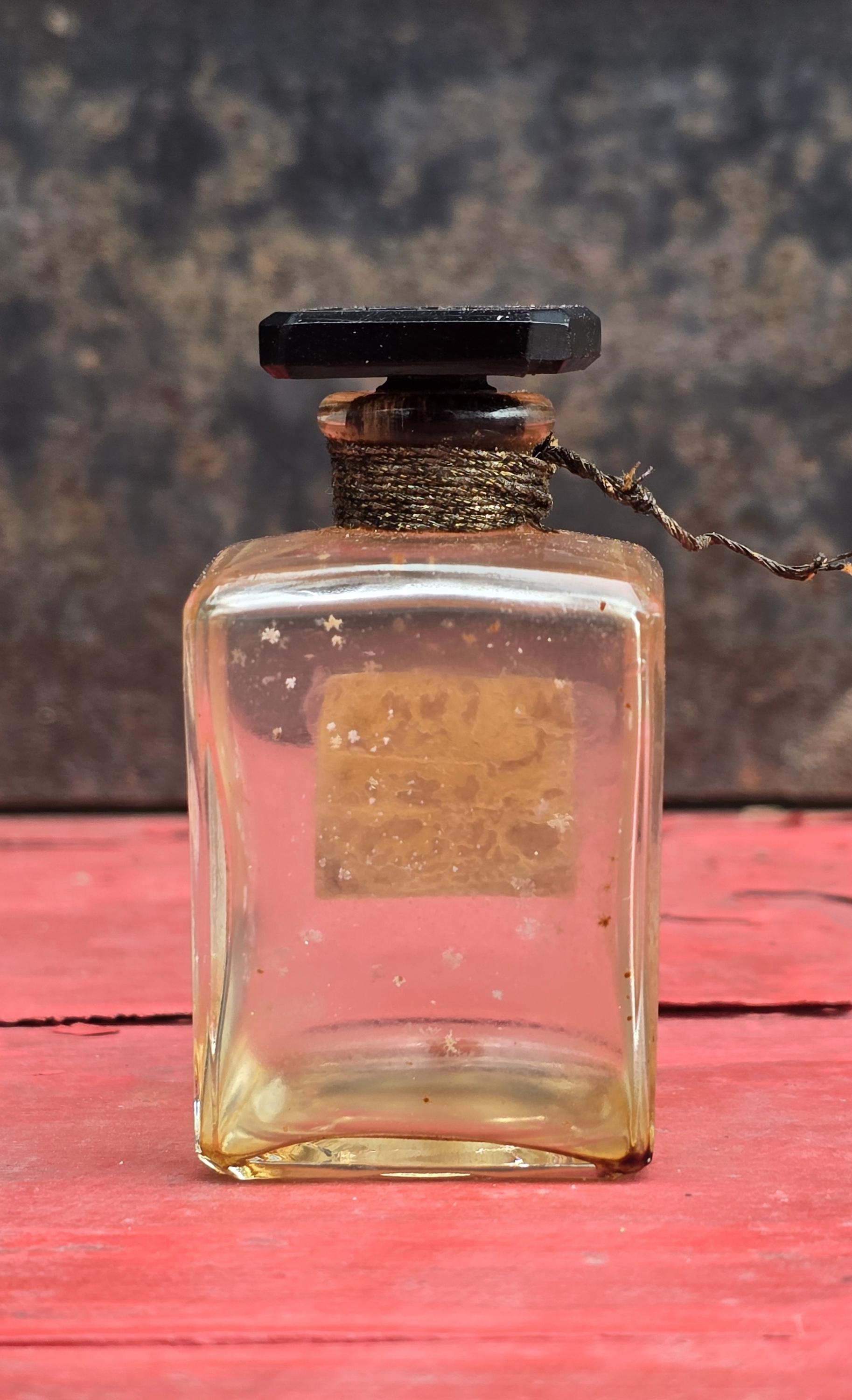 Antique My Sin Lanvin Perfume Bottle With Box: French Art Deco
