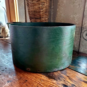 Antique Primitive Painted Grain Measure
