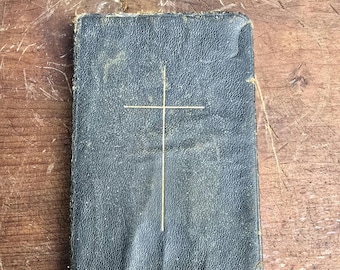 1929 Book of Common Prayer: Antique Leather Episcopal Collectible