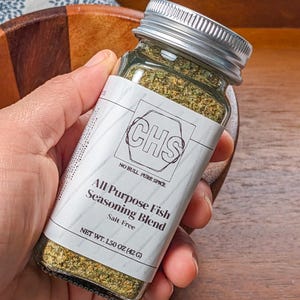 All-Purpose Fish Seasoning Blend Salt-Free