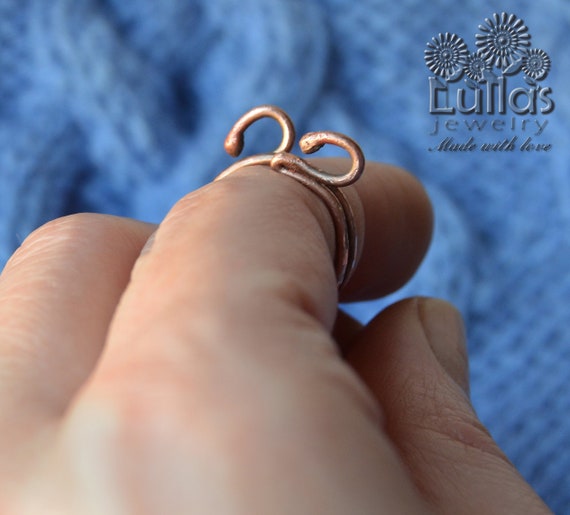 Knitting Ring 2 Loop Yarn Guide-crochet Ring-yarn Guide Ring-fair