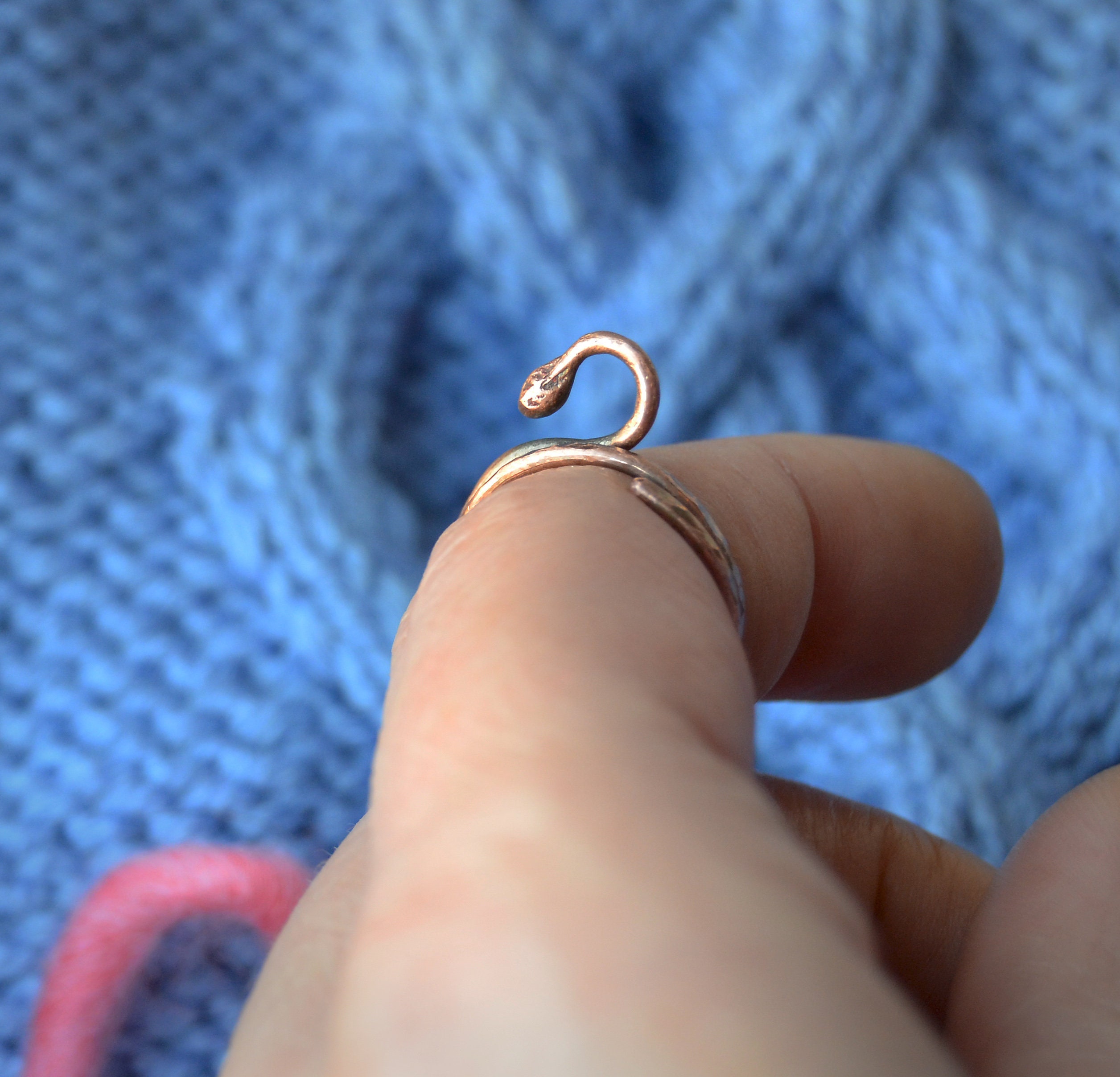 BSWAJIOJIO Womens Rings Set Yarn Ring Adjustable Size Crochet Ring