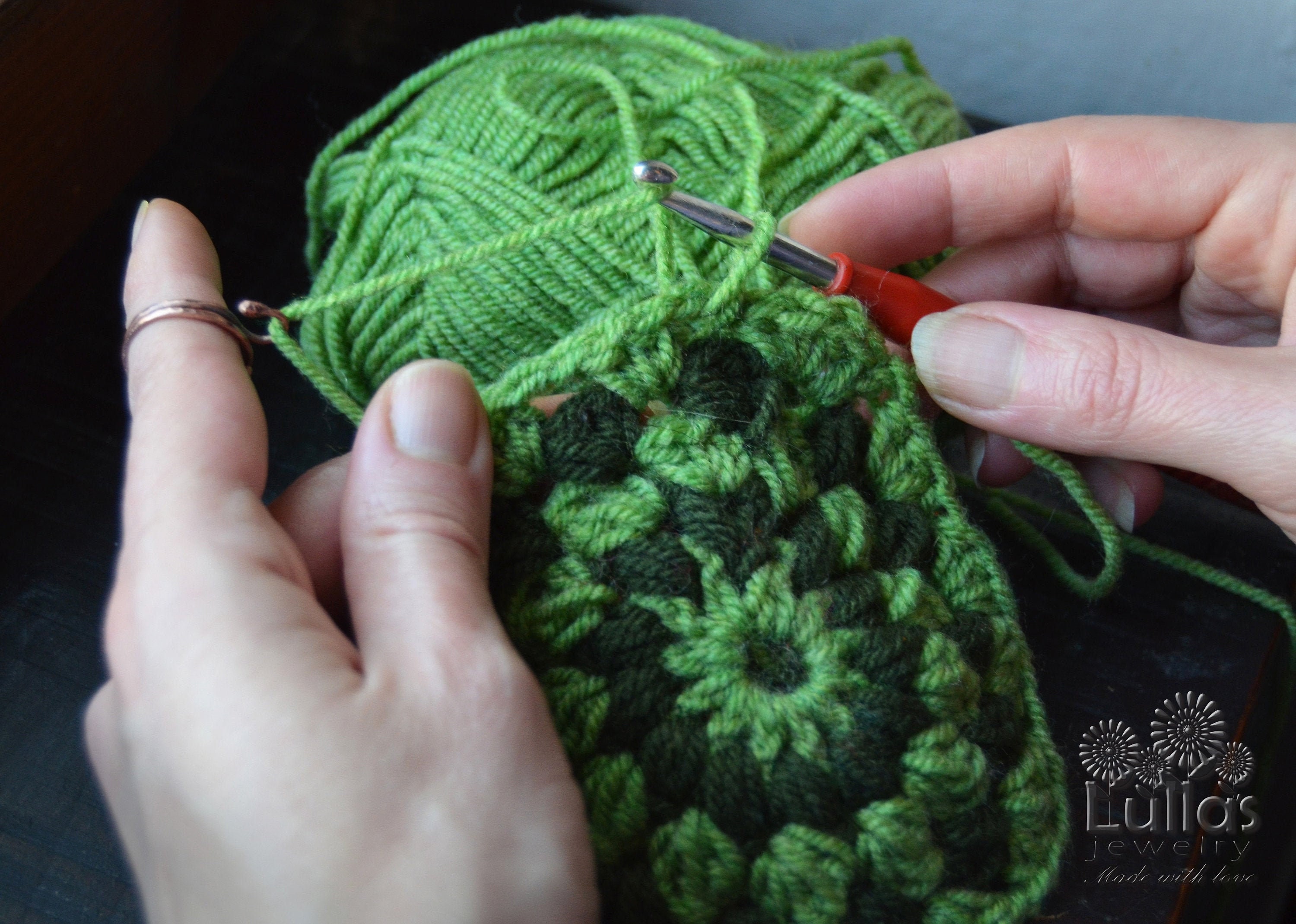 Crochet Ringknitting Ringyarn Guide Ring Etsy UK